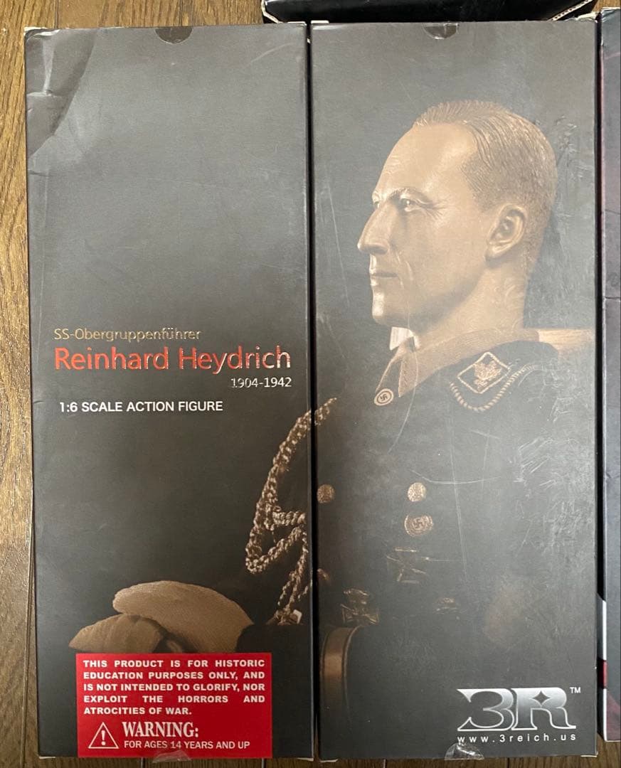 正規品】3R DID社製　ラインハルト・ハイドリヒ　他　４点セット　フィギュア