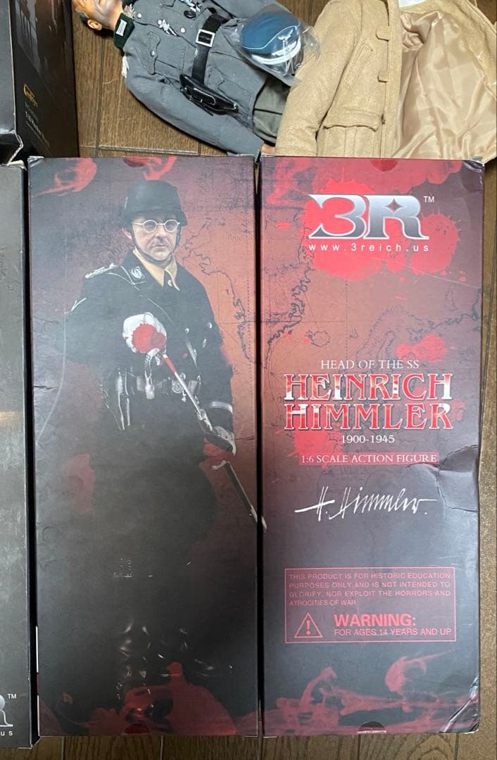 正規品】3R DID社製　ラインハルト・ハイドリヒ　他　４点セット　フィギュア