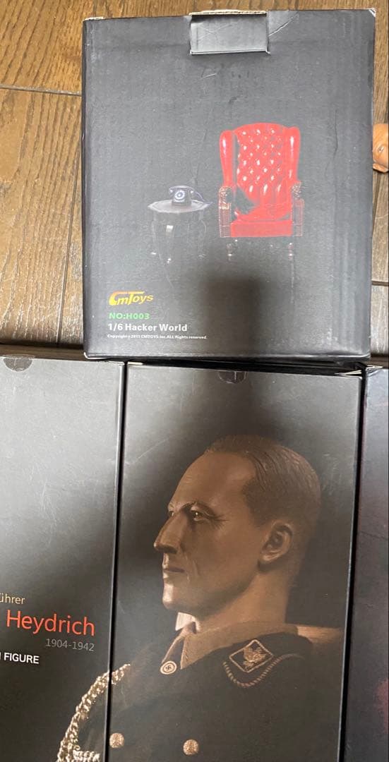 正規品】3R DID社製　ラインハルト・ハイドリヒ　他　４点セット　フィギュア