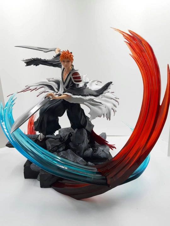 BLEACH 黒衣少年図 黒崎一護 ガレージキット ガレキ スタチュー②⑤