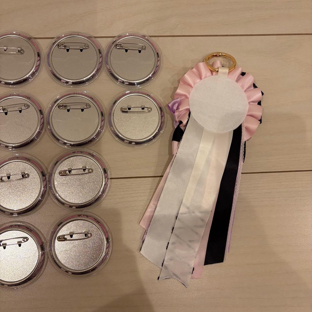 レインコード 死に神ちゃん 缶バッジ+ロゼットセット