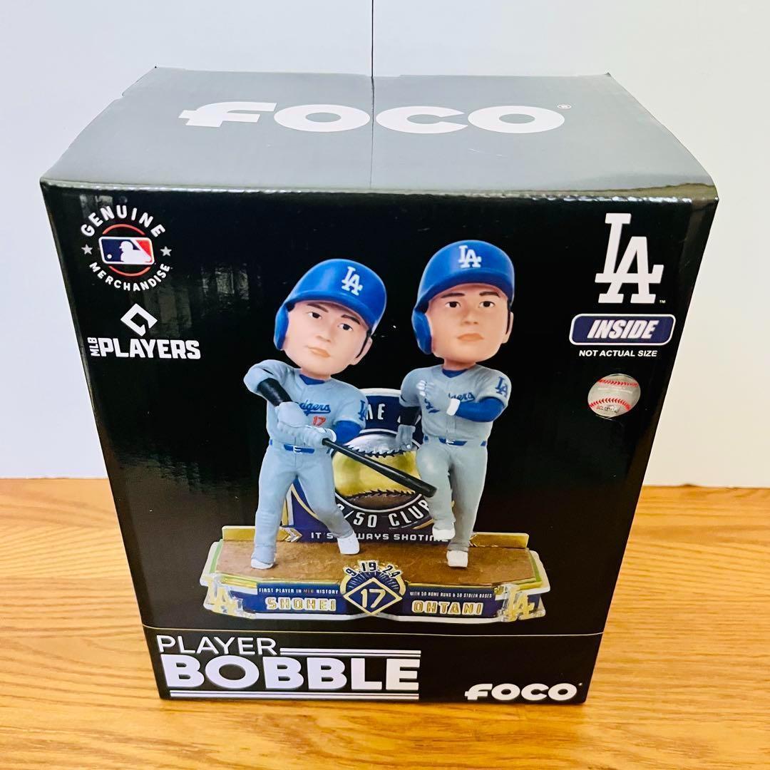 【大谷翔平/50本塁打＆50盗塁/ボブルヘッド】ドジャース/550個限定