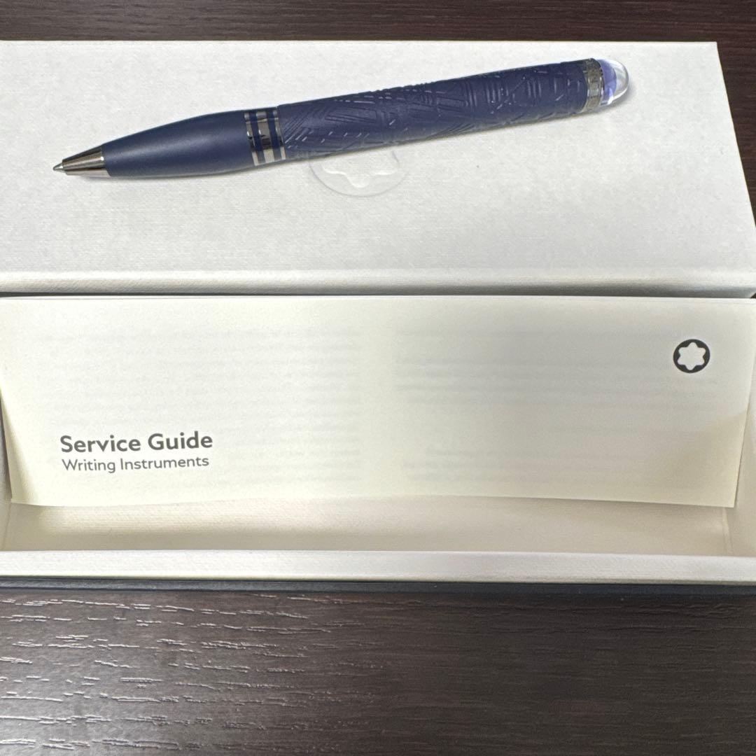 MONTBLANC スターウォーカー　スペースブルー　レジン　ボールペン