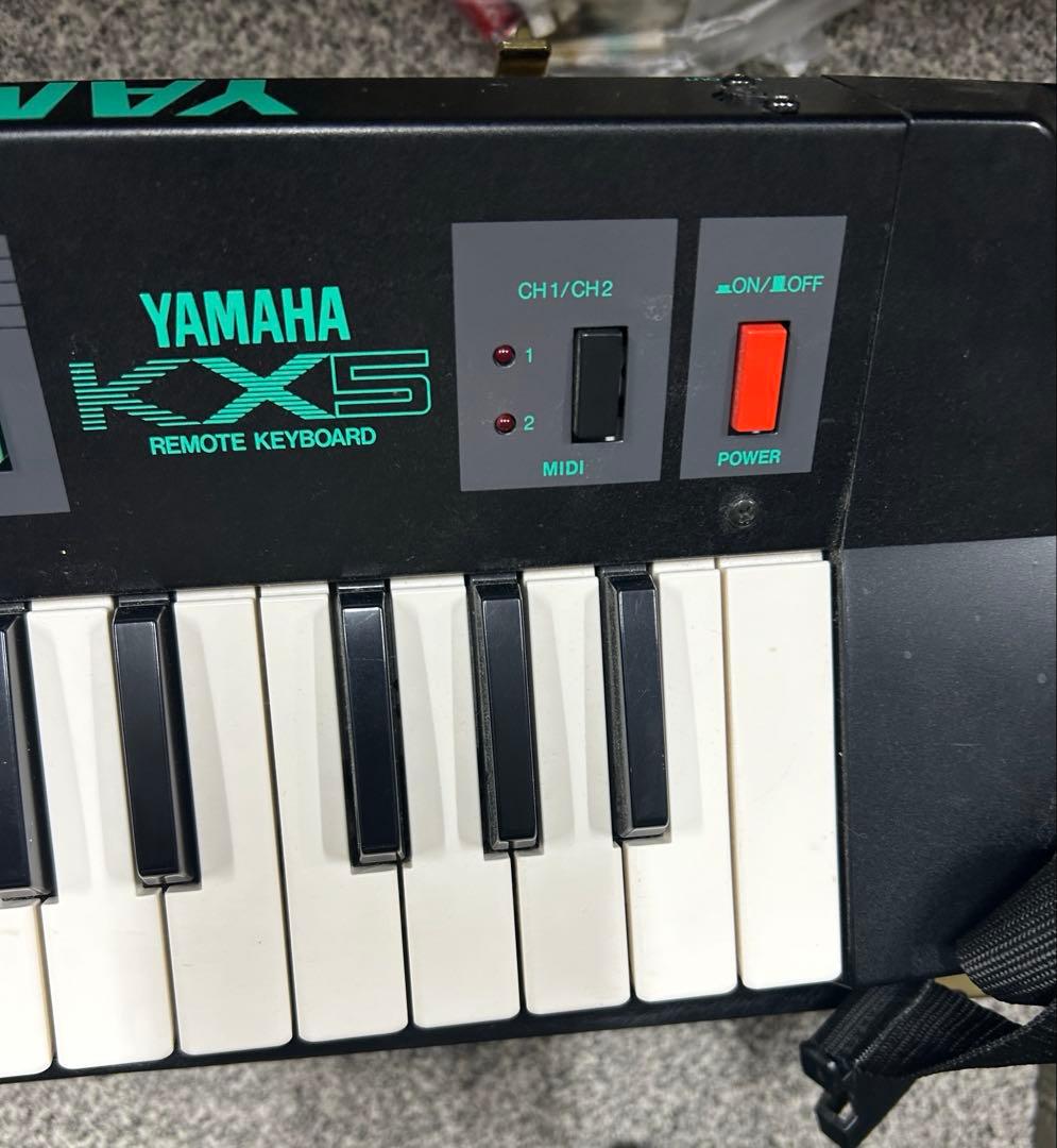 【ジャンク】YAMAHA KX5 ショルダーキーボード ケース付