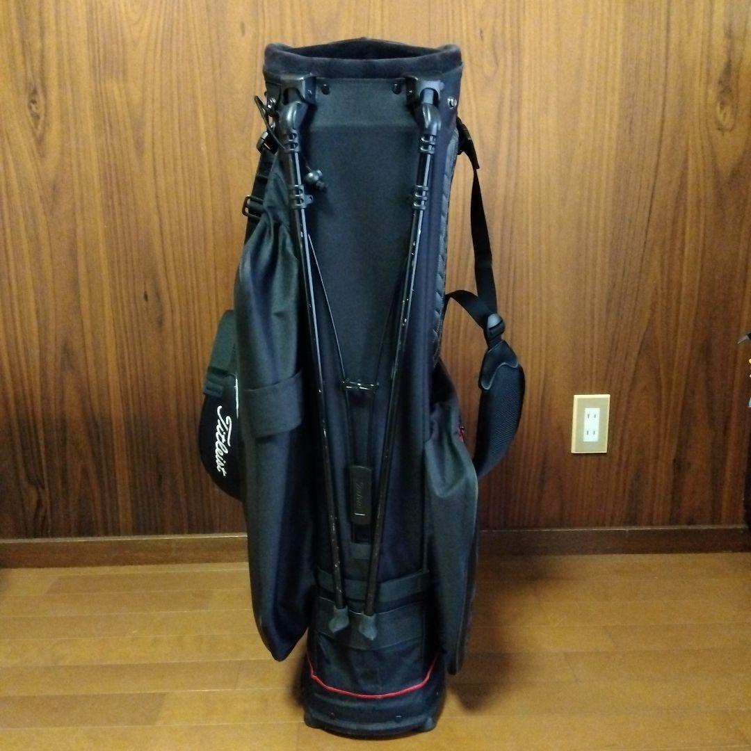 Titleist スタンド付きキャディバッグ 黒