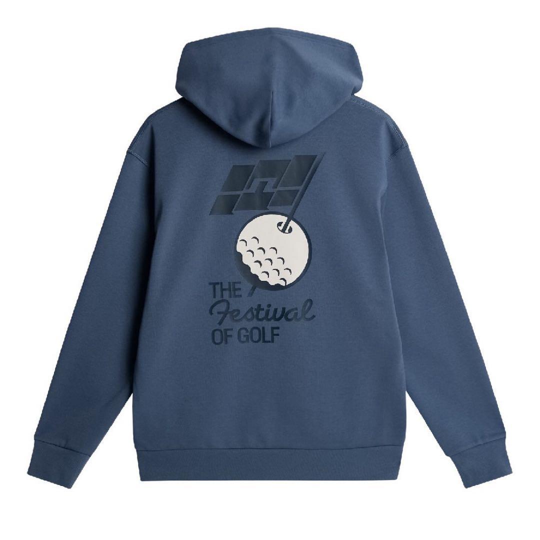 J.LINDEBERG ゴルフパーカー ネイビー