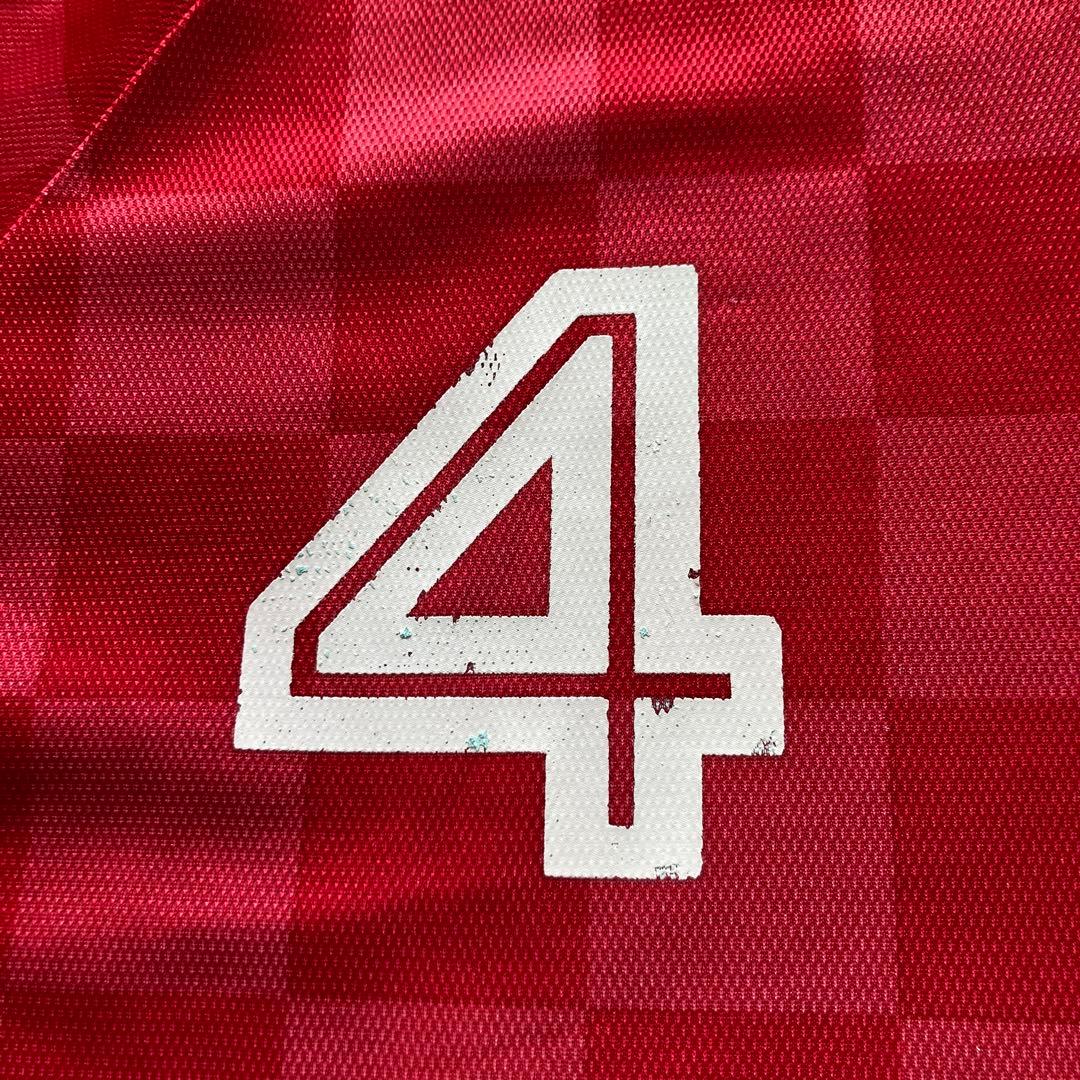 STUSSY チェック柄 サッカーウェア XL レッド