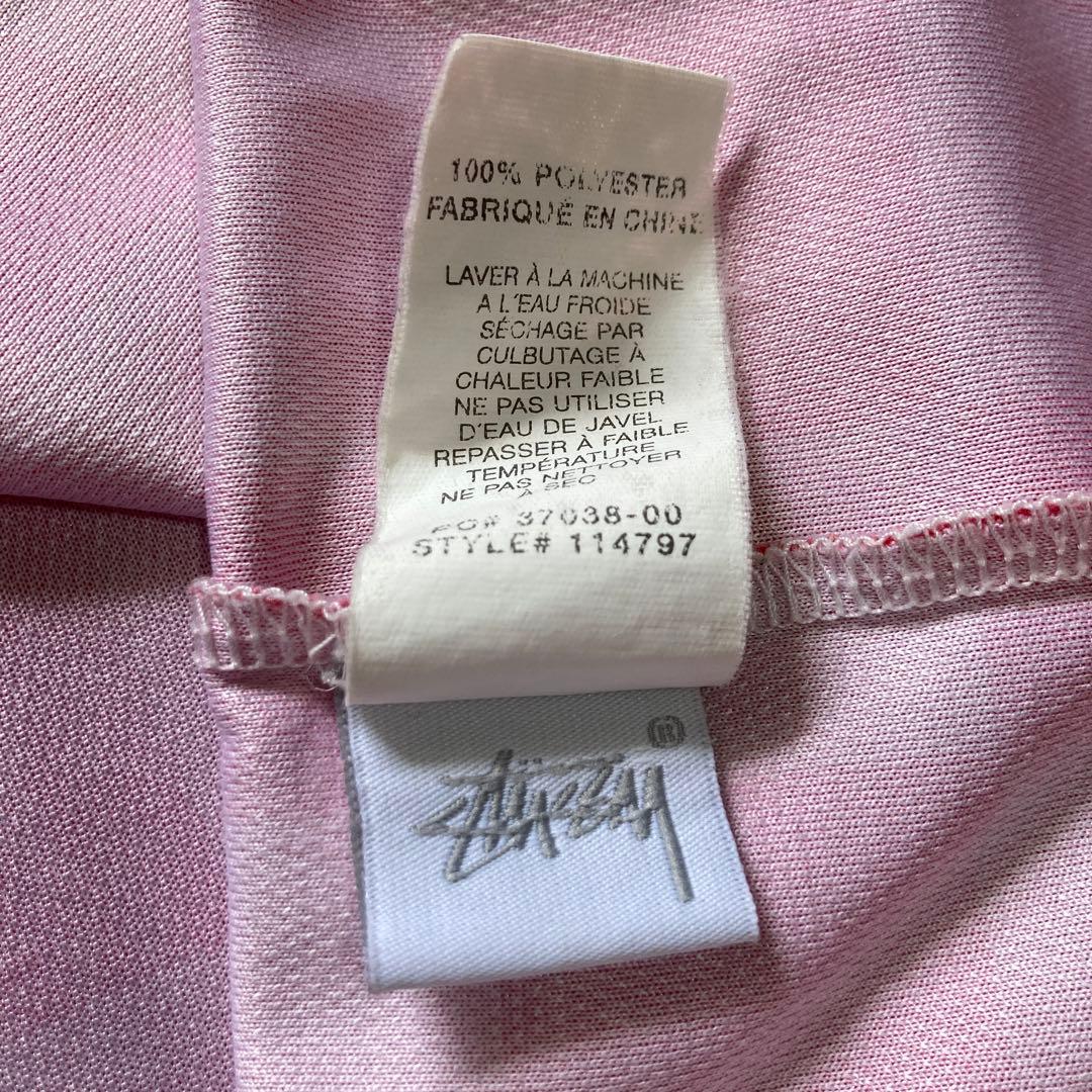 STUSSY チェック柄 サッカーウェア XL レッド