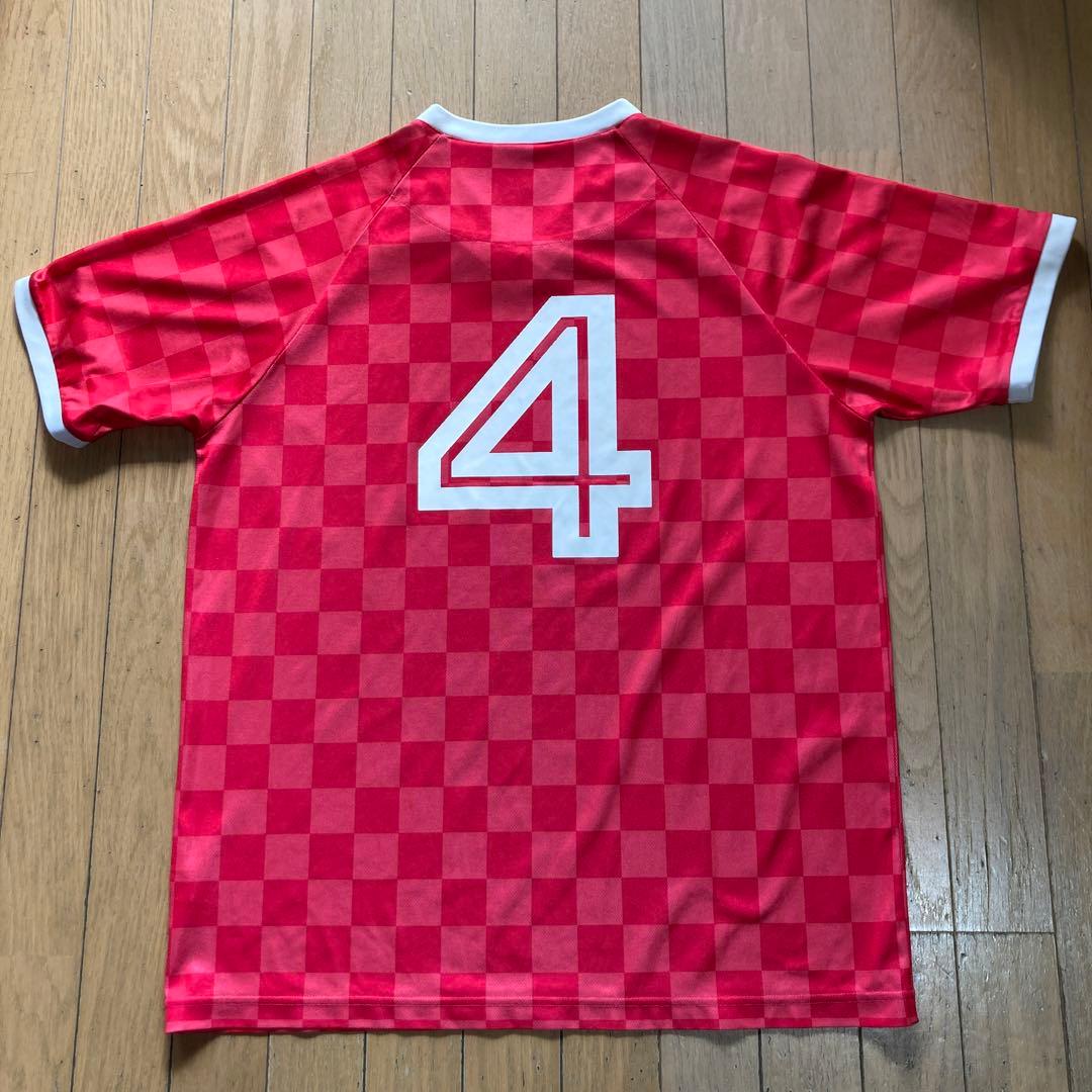 STUSSY チェック柄 サッカーウェア XL レッド