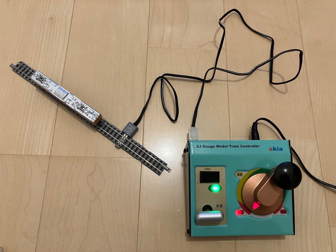 ZJゲージ　CZP-01 コントローラー　電源アダプター付き　485系　線路