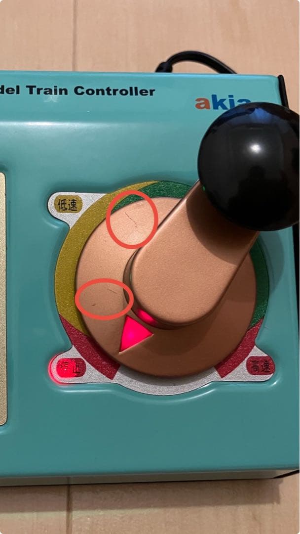 ZJゲージ　CZP-01 コントローラー　電源アダプター付き　485系　線路