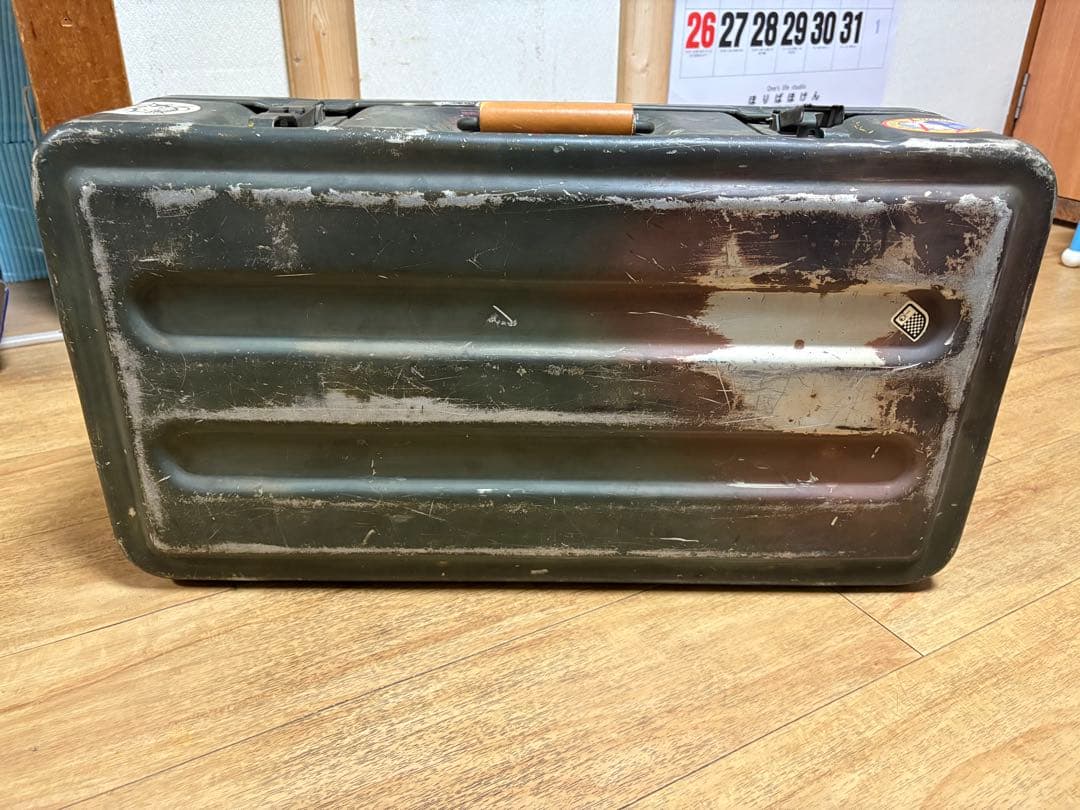 US ARMY ミリタリー アルミ コンテナ ボックス ケース ビンテージ