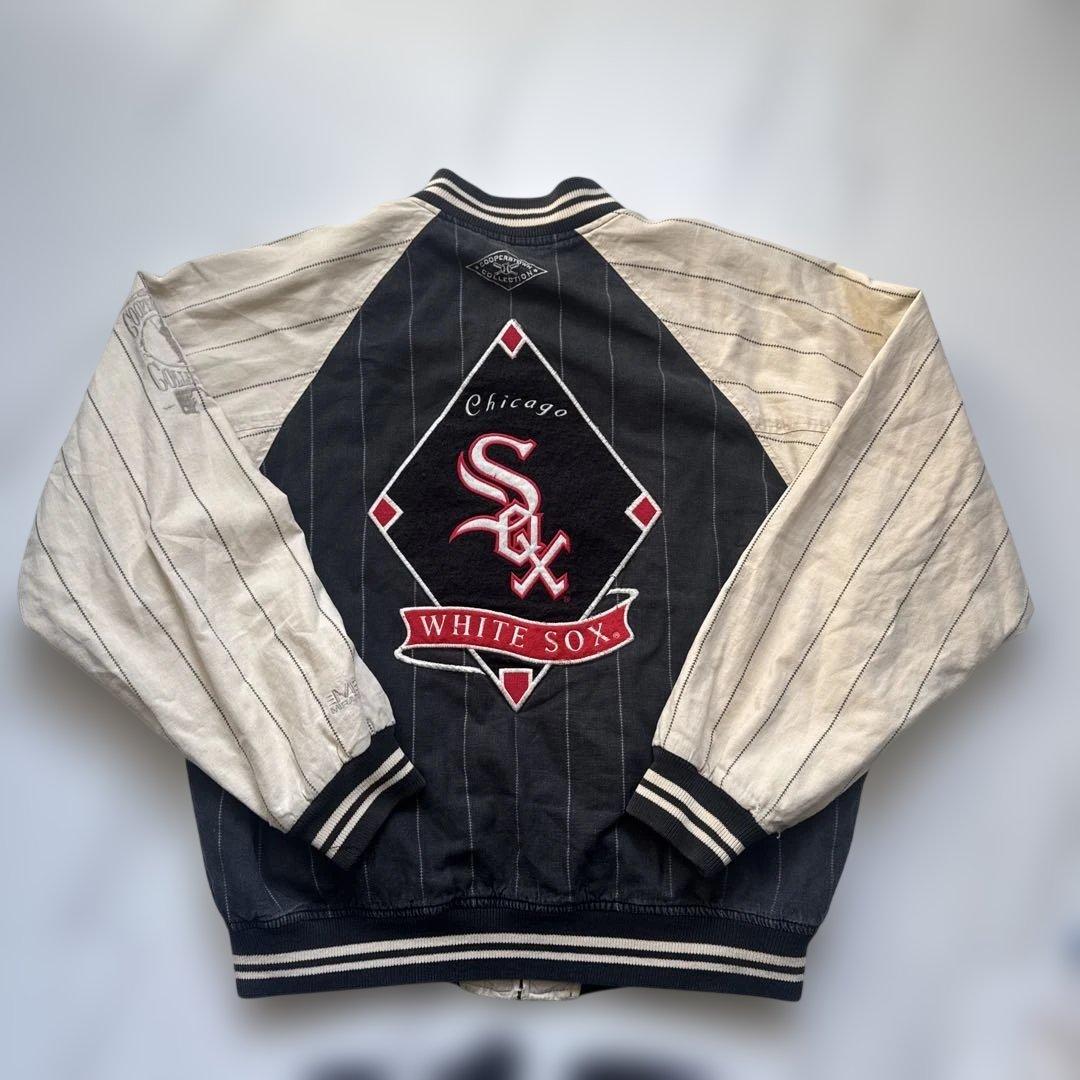 white sox ヴィンテージ　リバーシブルジャケット