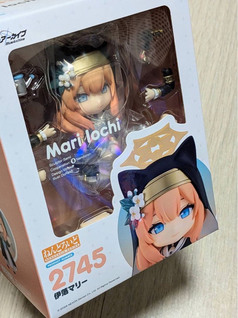 ブルーアーカイブ 伊落マリー ねんどろいど 特典付き 台座付き