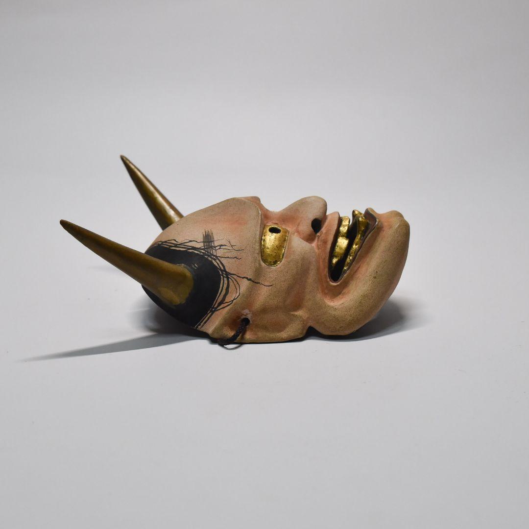 能面 白般若 赤般若 大小セット 烙印あり 箱入り 美品(L3)