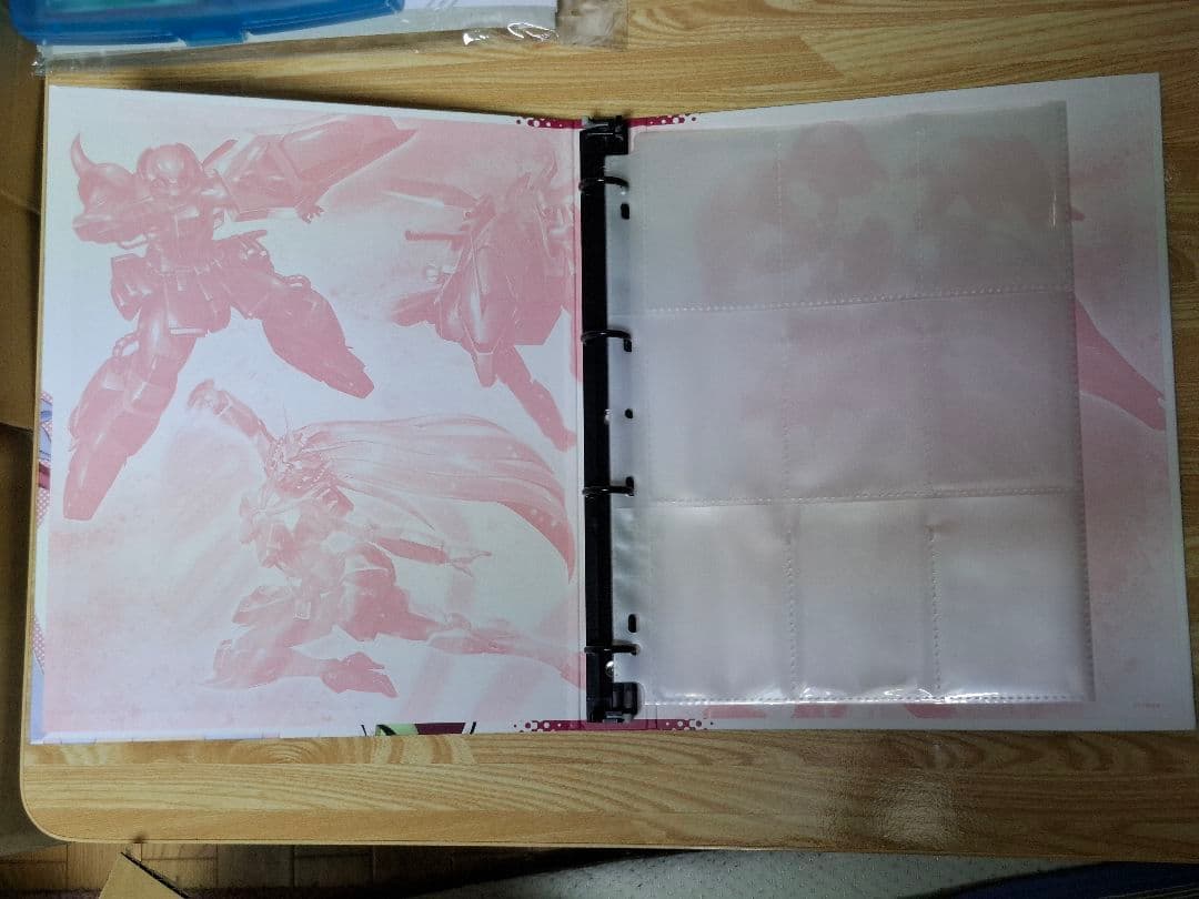 ガンダムウォー　戦場の女神バインダー、SPカード、スリーブ等　セット売り