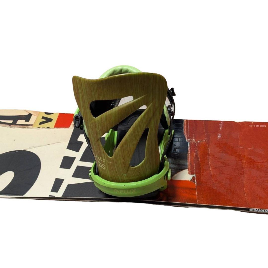 SAVANDER 149cm スノーボード flux バインディング セット