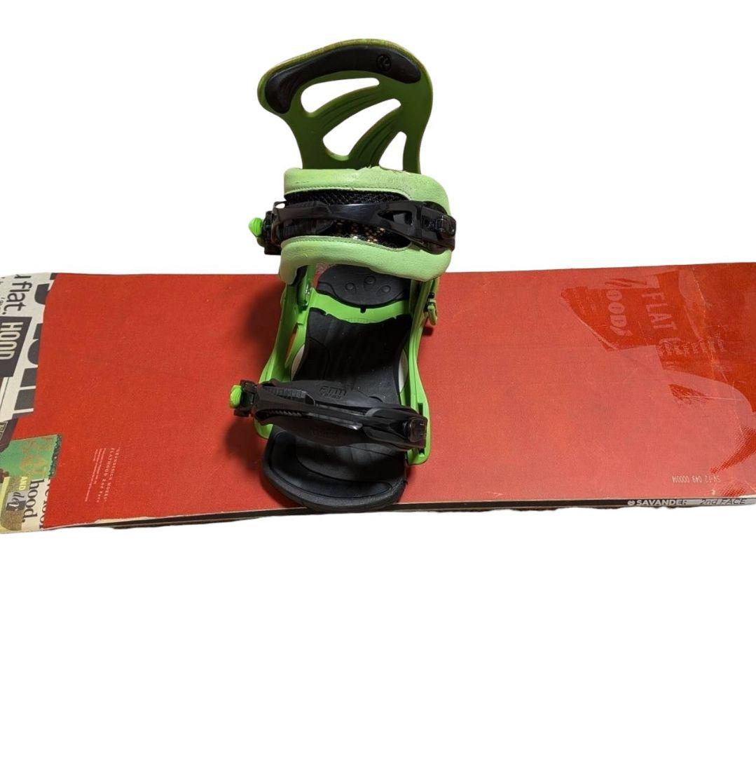 SAVANDER 149cm スノーボード flux バインディング セット