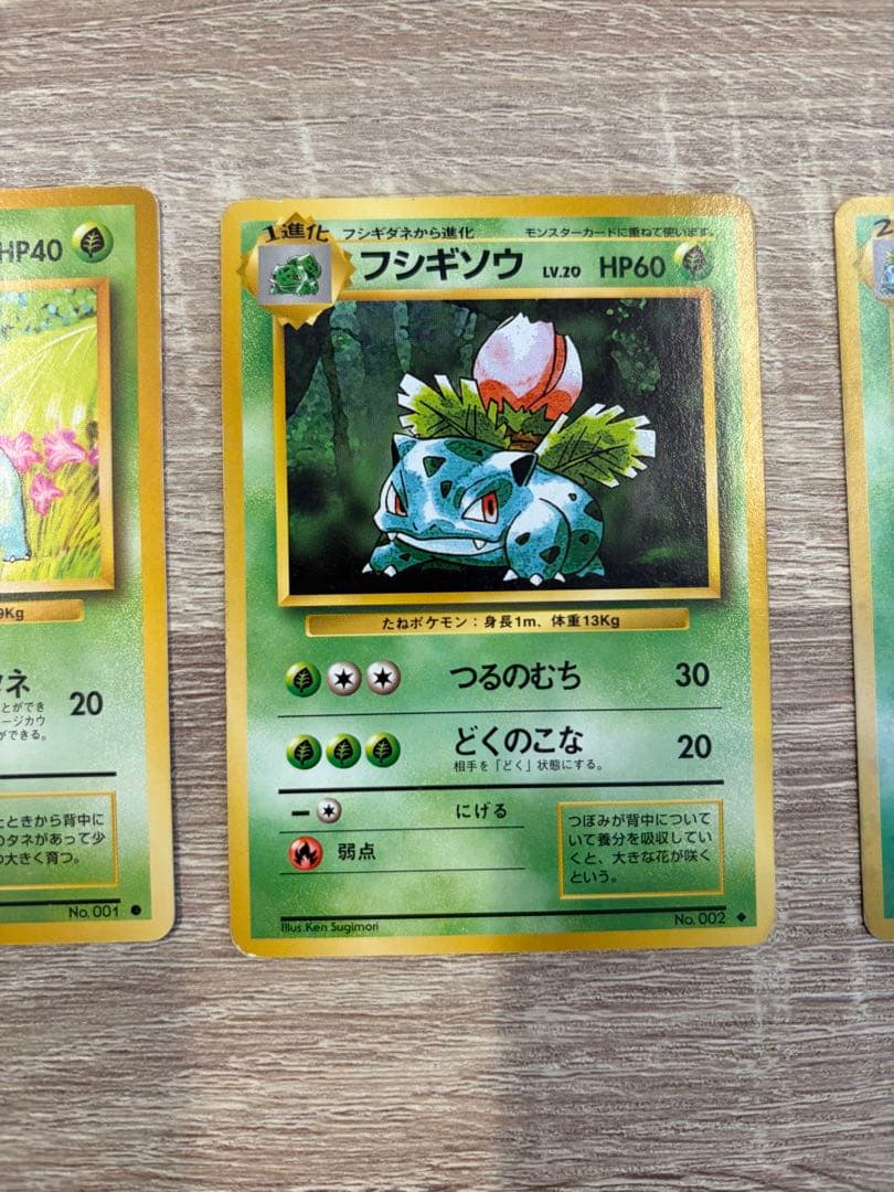 【旧裏】フシギダネ・フシギソウ・フシギバナ セット