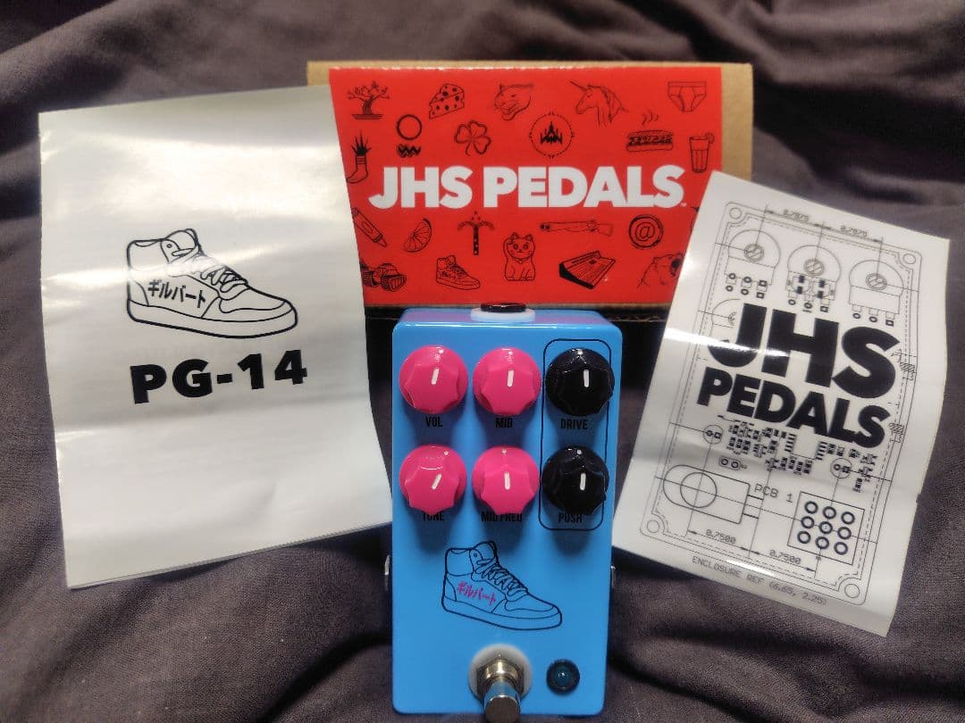 JHS Pedalsのポール・ギルバート（Paul Gilbert）PG-14