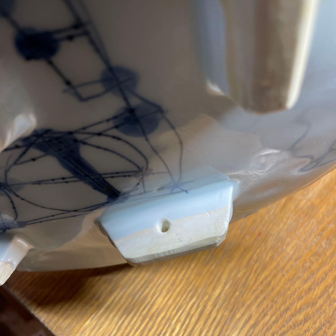 吉川正道　青白磁飾り皿