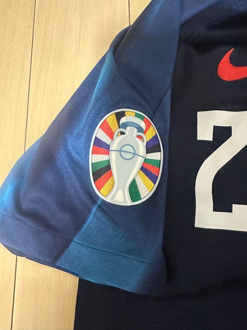 Nike グヴァルディオル　クロアチア代表ユニフォーム　パッチ付き　2022WC