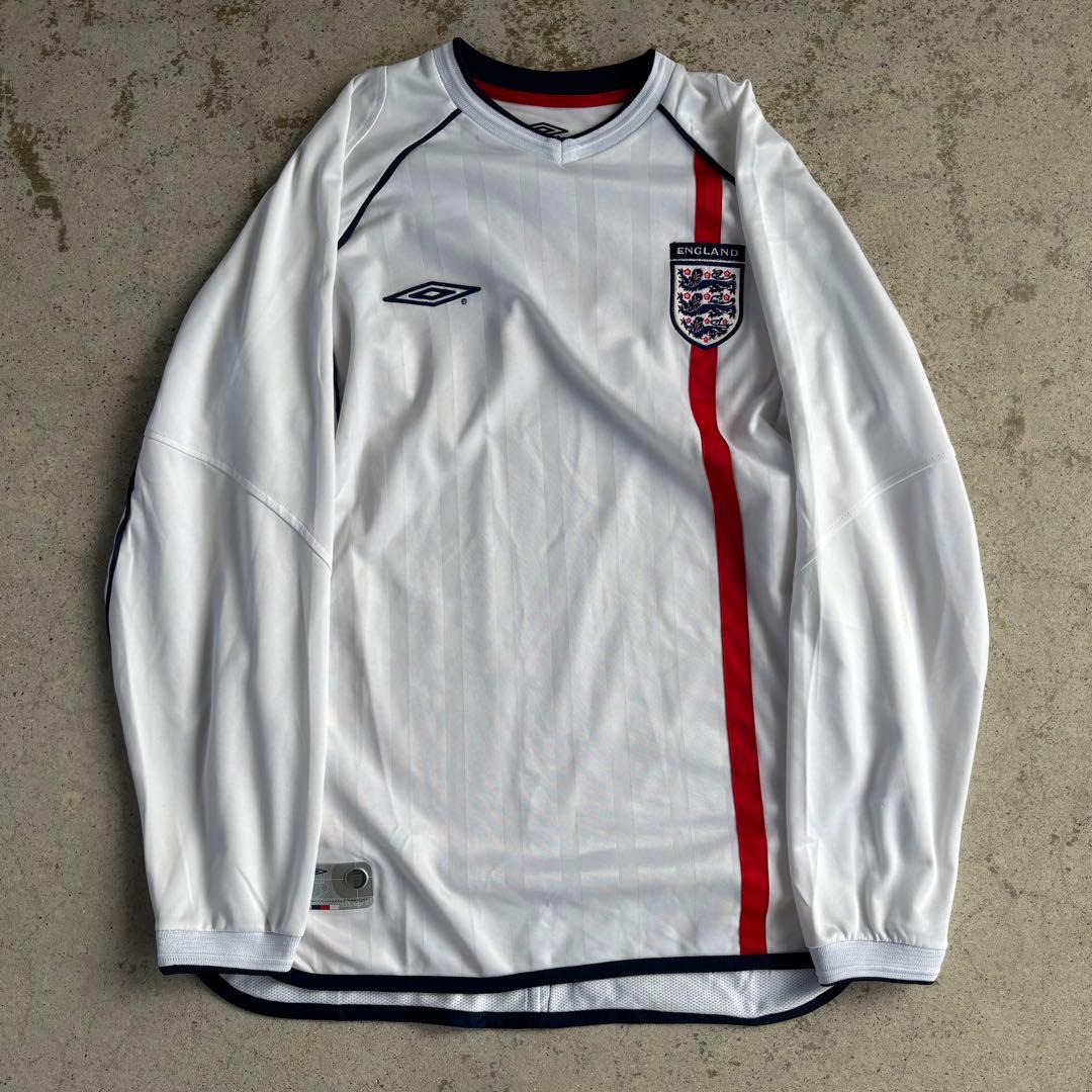 Umbro - 2002年W杯 イングランド代表 長袖シャツ