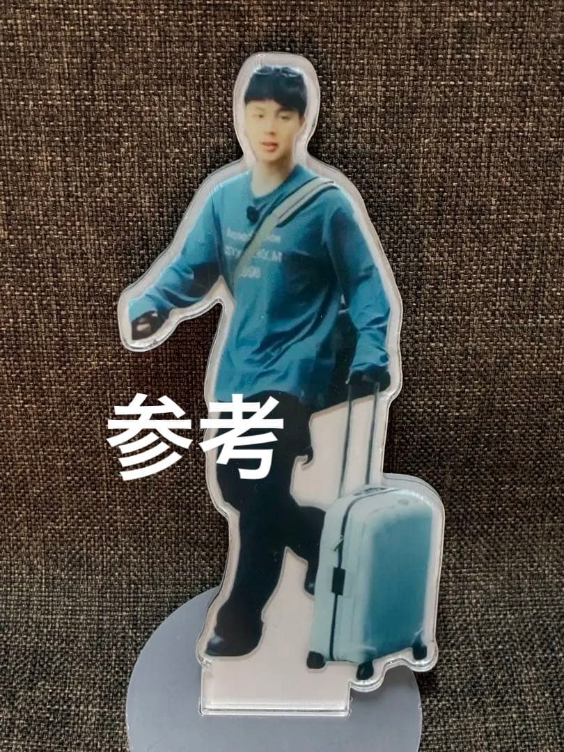 BTS Jimin スイススーツケースジミン　アクスタ