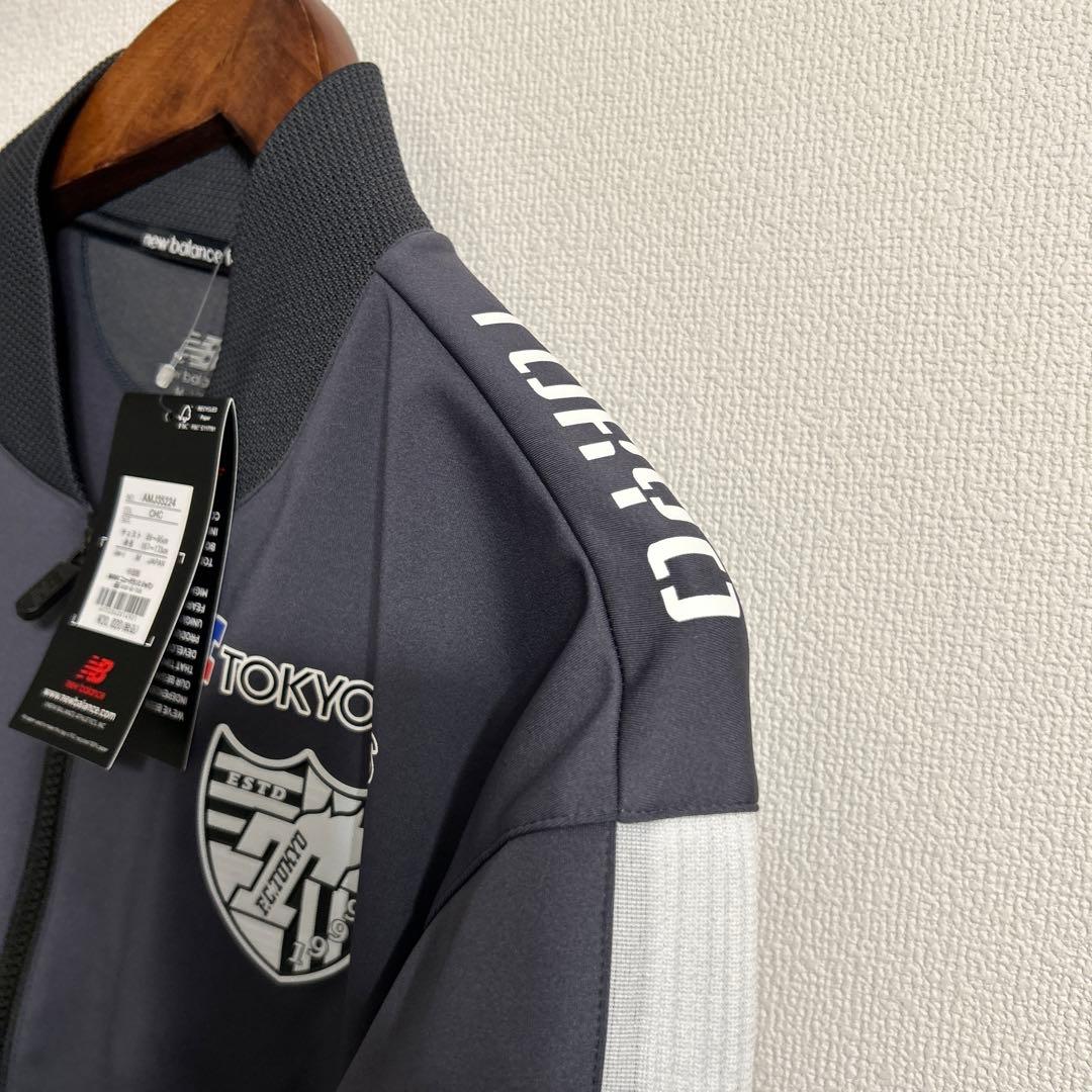 新品タグ付き FC TOKYOジャケット new balance製 スポンサー付
