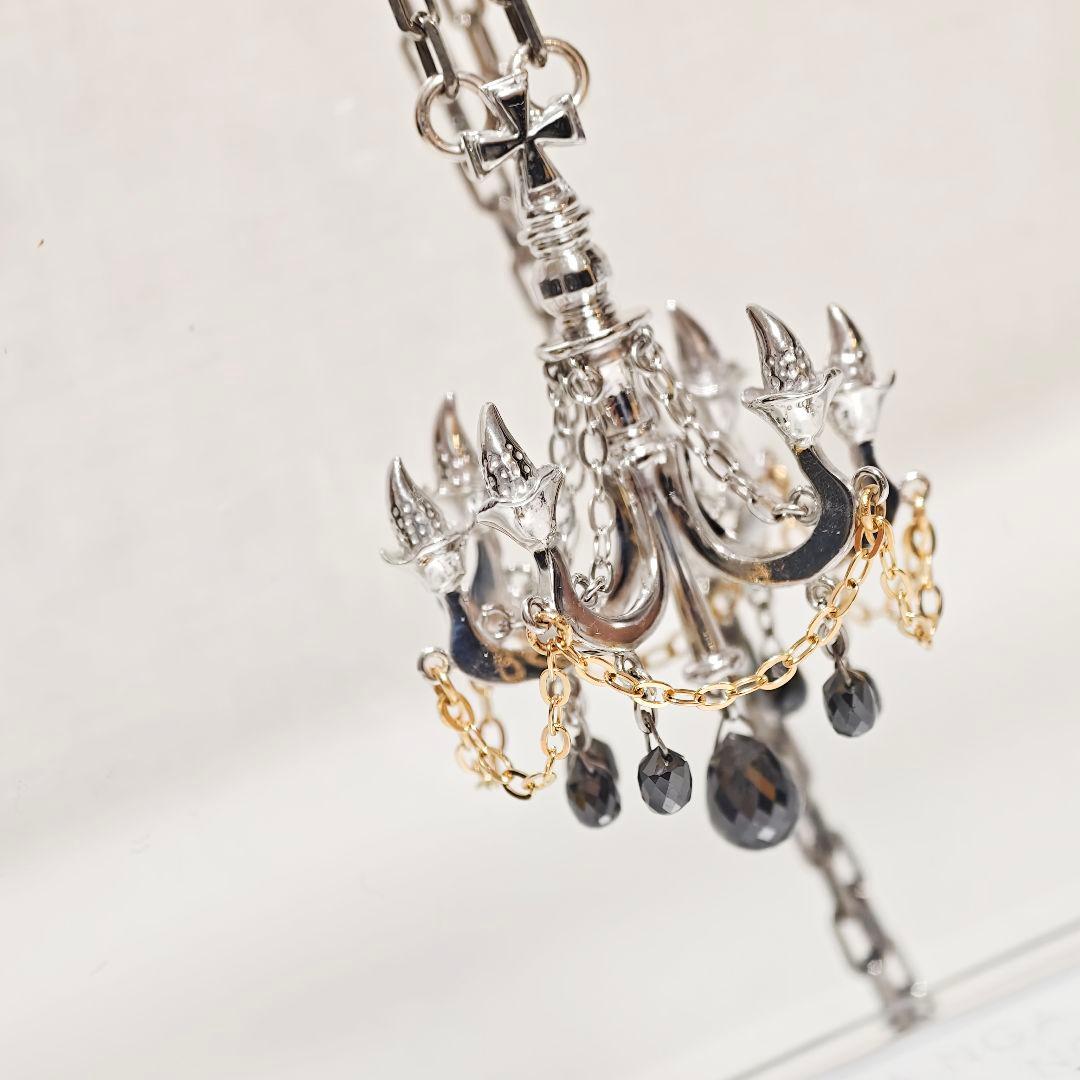 the GazettE ガゼット K10WG ダイヤ ネックレス シャンデリア