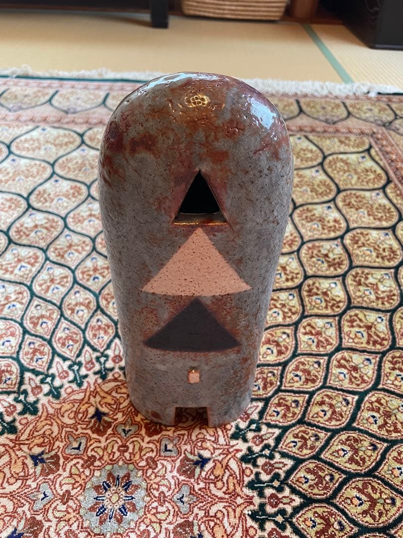 若尾利貞　鼡志野　オブジェ