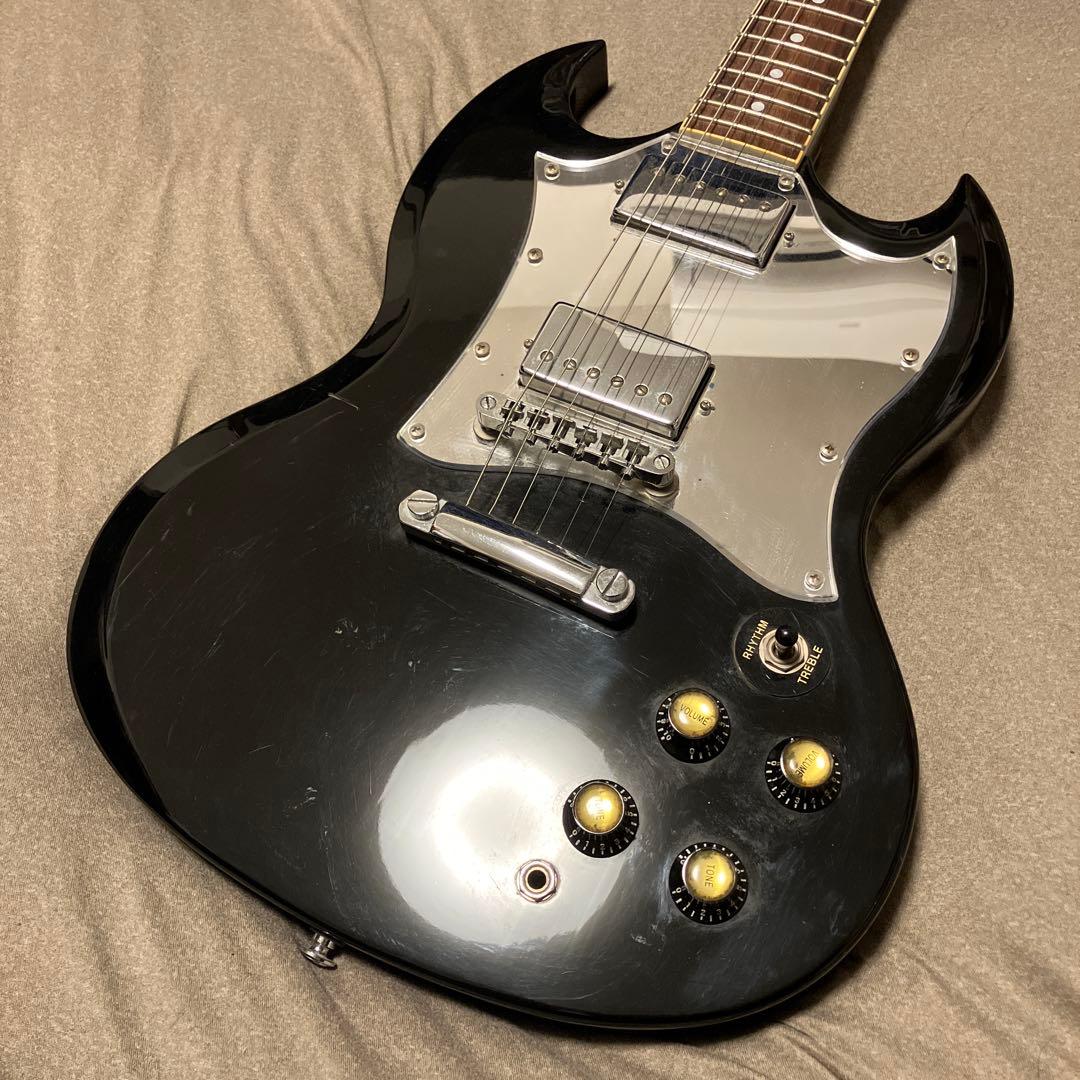 【SX】SGタイプ エレキギター 黒