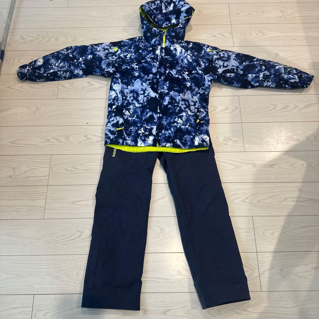 デサント スキーウェア 160 上下セット