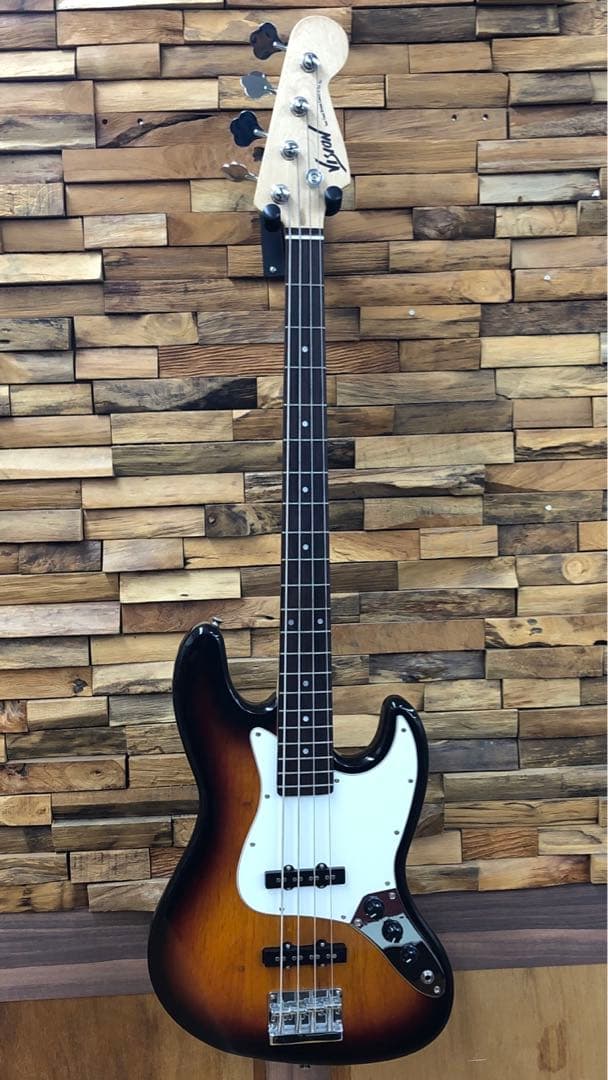 VISION エレキベース 4弦 サンバースト 初心者向け