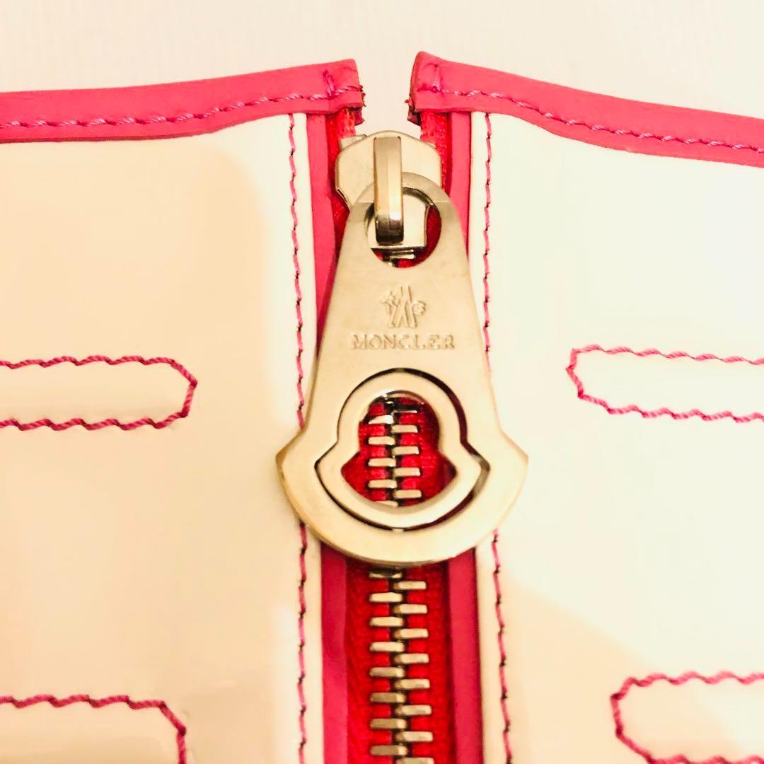 MONCLER アメリ トートバッグ レザー エナメル モンクレール ゴルフ