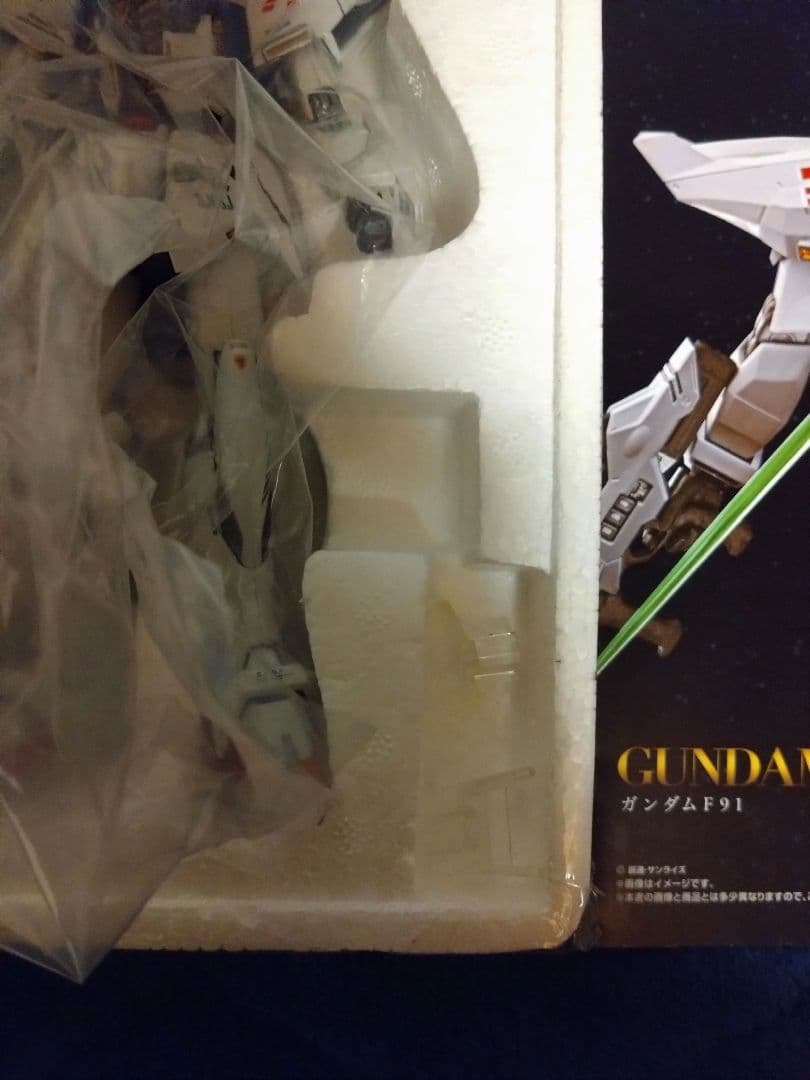 美品　L BUILD GUNDAM F91 オプションセット付き