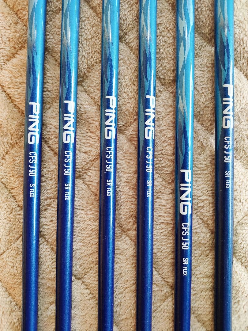 PING G アイアンセット 6本セット 黒ドット