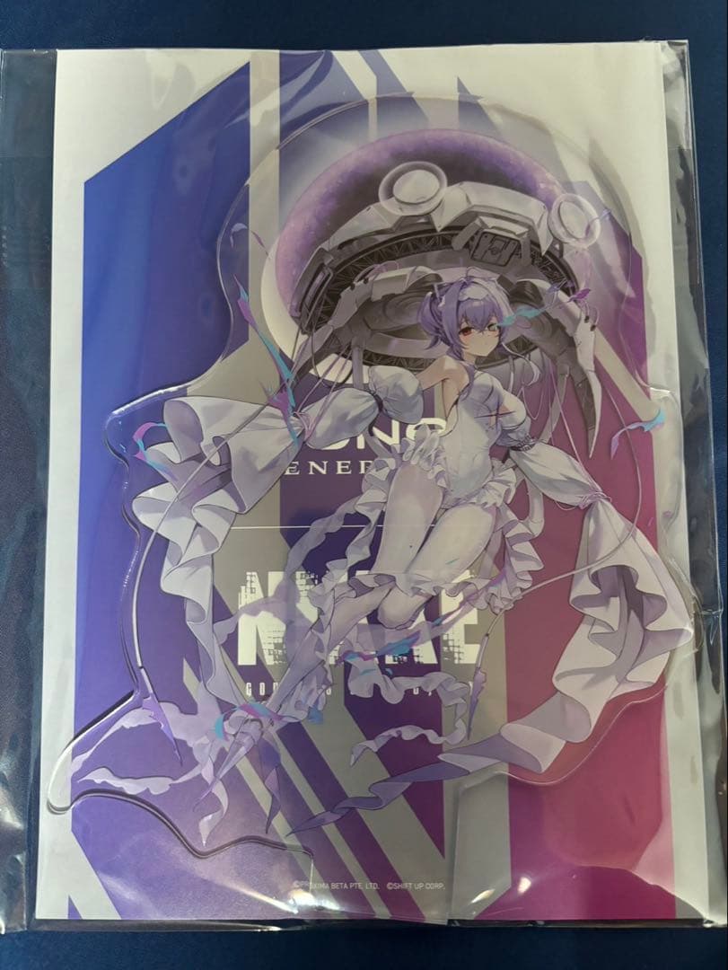 勝利の女神NIKKE ZONe アクリルスタンドリバーレリオ当選通知書おまけ付