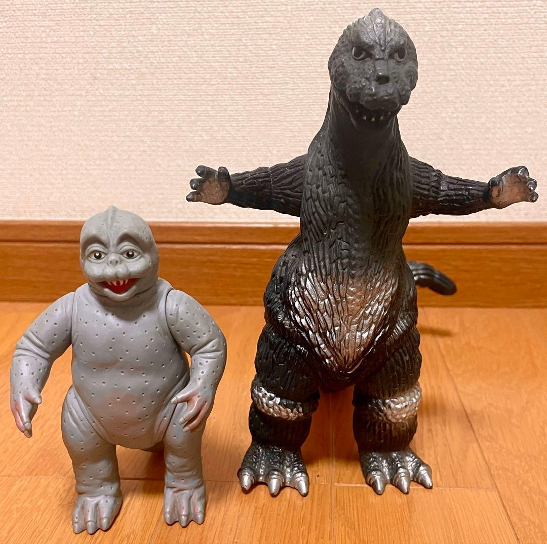 ゴジラ ソフビ 12体セット+おまけ2体