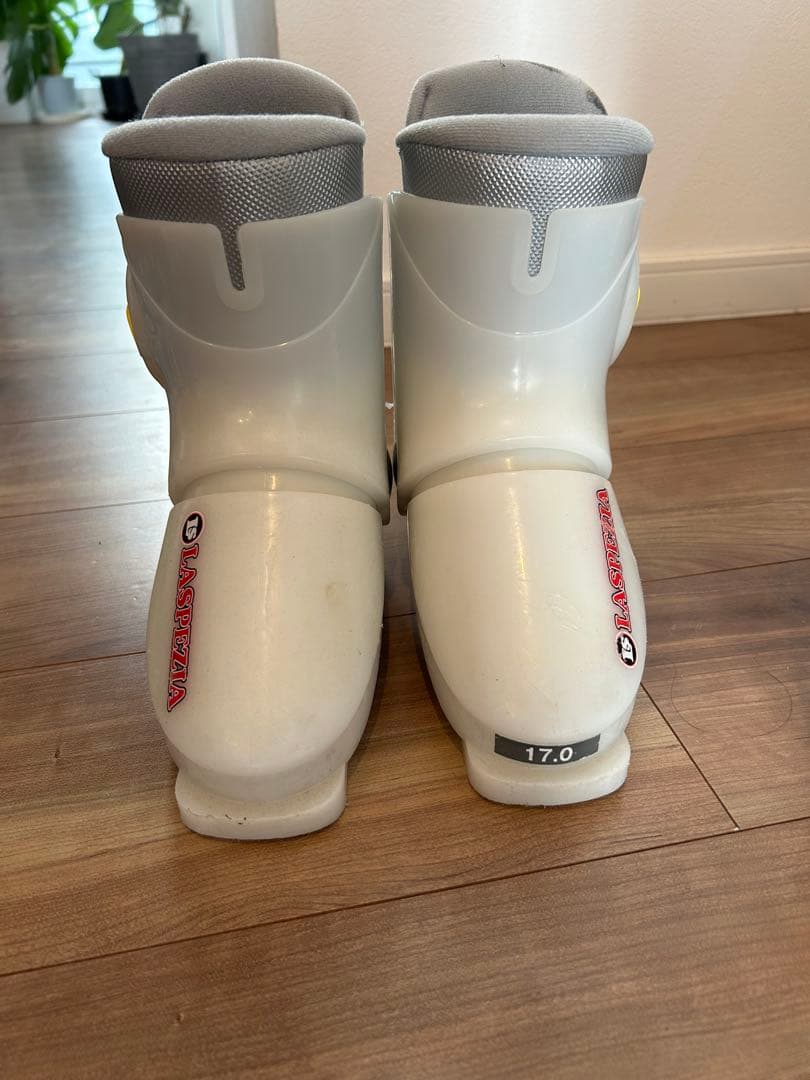 ジュニアスキー 4点セットKAZAMA 板96cm／靴17cm／ストック80cm