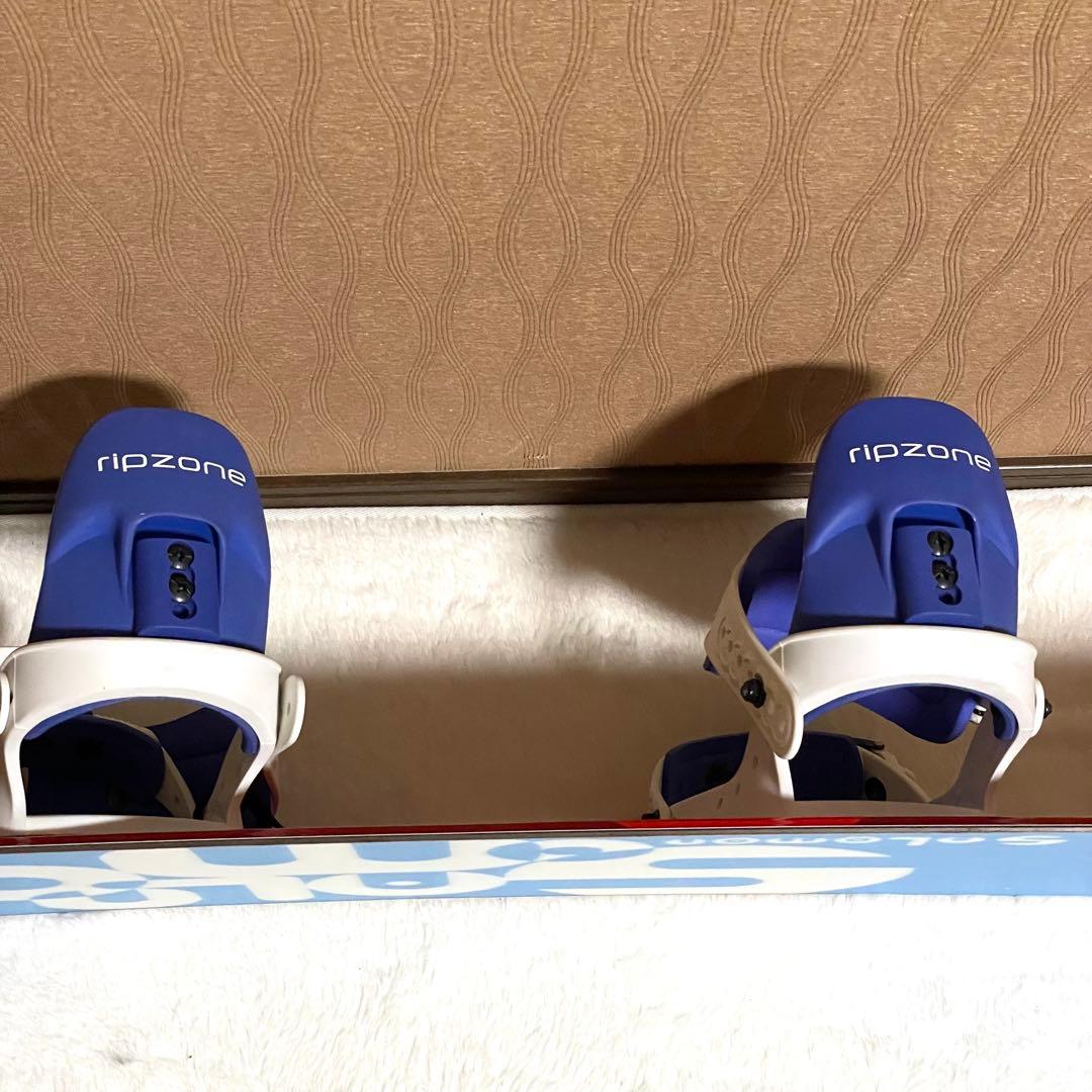 【訳あり特価】キッズ用スノーボードビィンディングセット SALOMON115cm