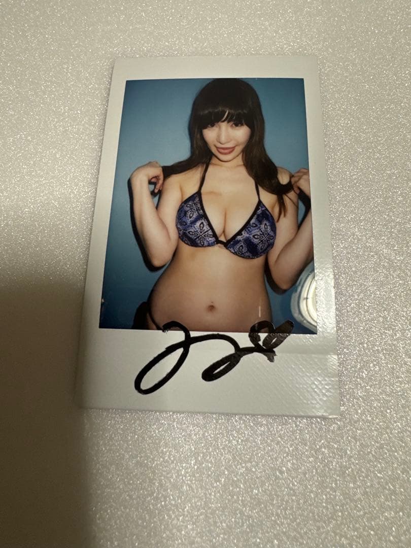◆葵 (小野夕子) 直筆サイン入りチェキ セクシー女優 エスワンs