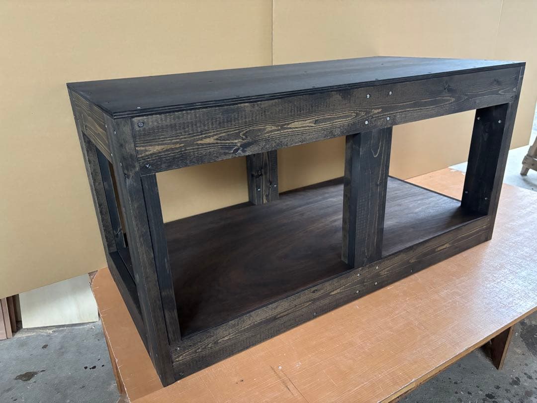 水槽台120×45用　補強柱付