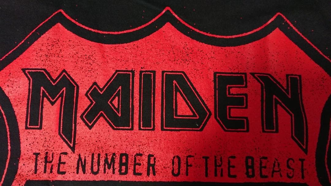IRON MAIDEN / アイアンメイデン バンドTシャツ 未使用☆魔力の刻印
