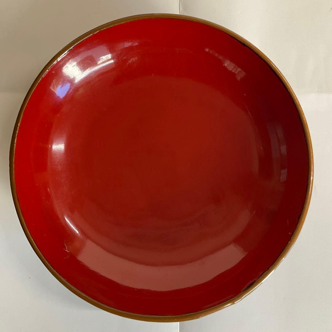 輪島塗　天然木蒔絵「竹に雀文」吸物椀(雑煮椀)10脚揃　明治後期から大正頃