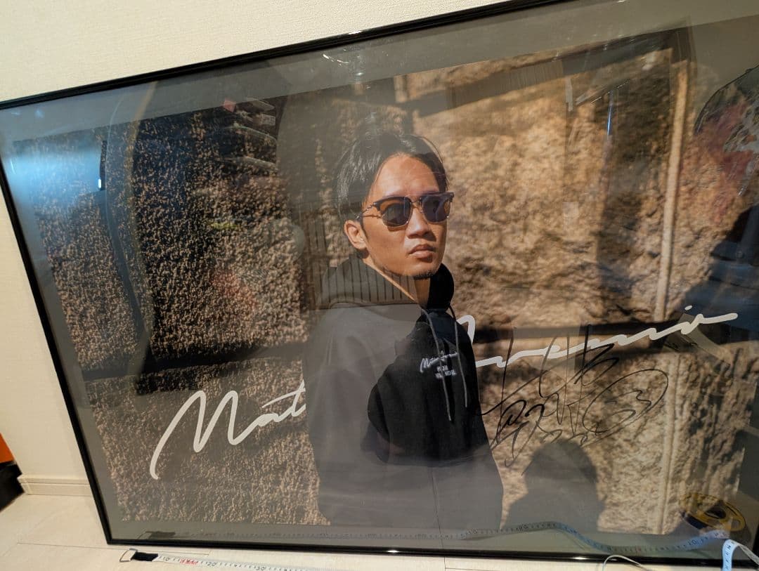 朝倉未来 特大ポスター サイン入り