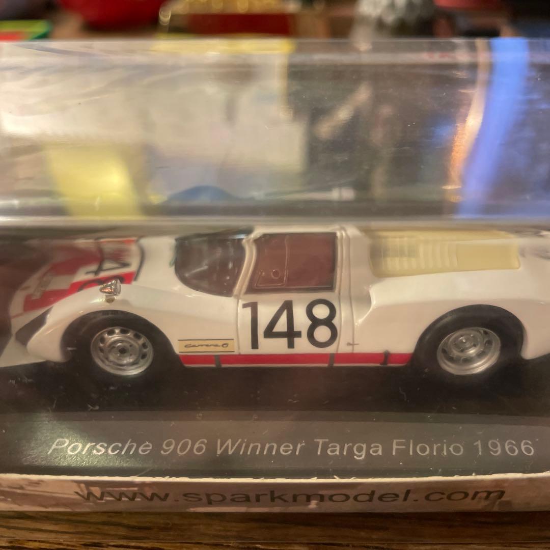 絶版　スパーク 1/43 ポルシェ　906 Targa Florio 1966