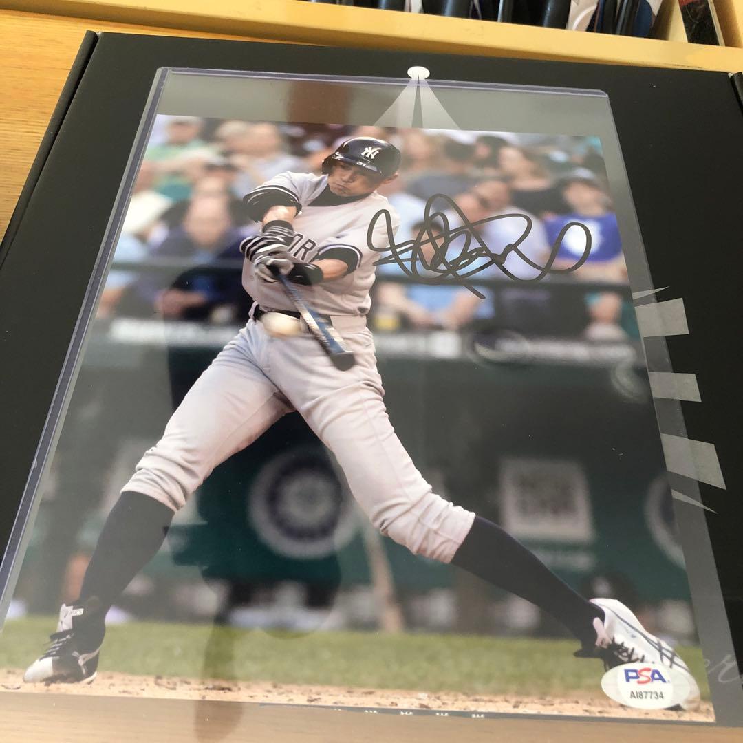 【祝！殿堂入り】Ichiro イチロー 直筆サイン Photo