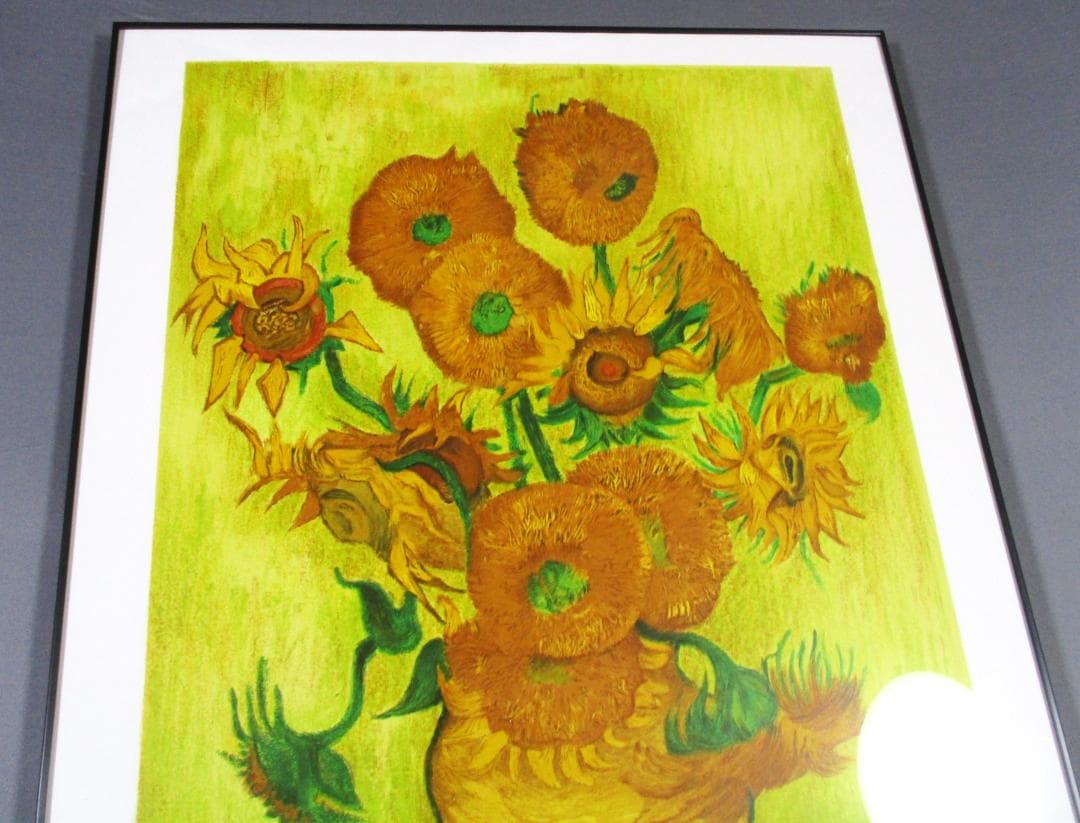 ★未使用品　78×58　ひまわりフィンセント ファン ゴッホ　ポスター★