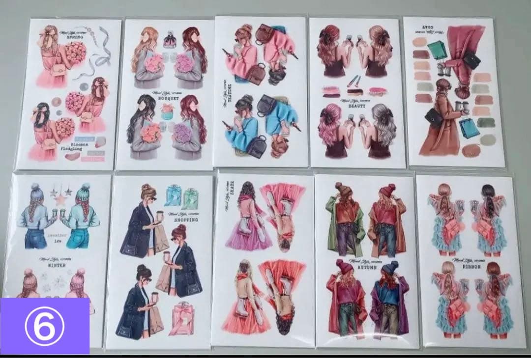 海外ステッカー‪‪❤︎‬